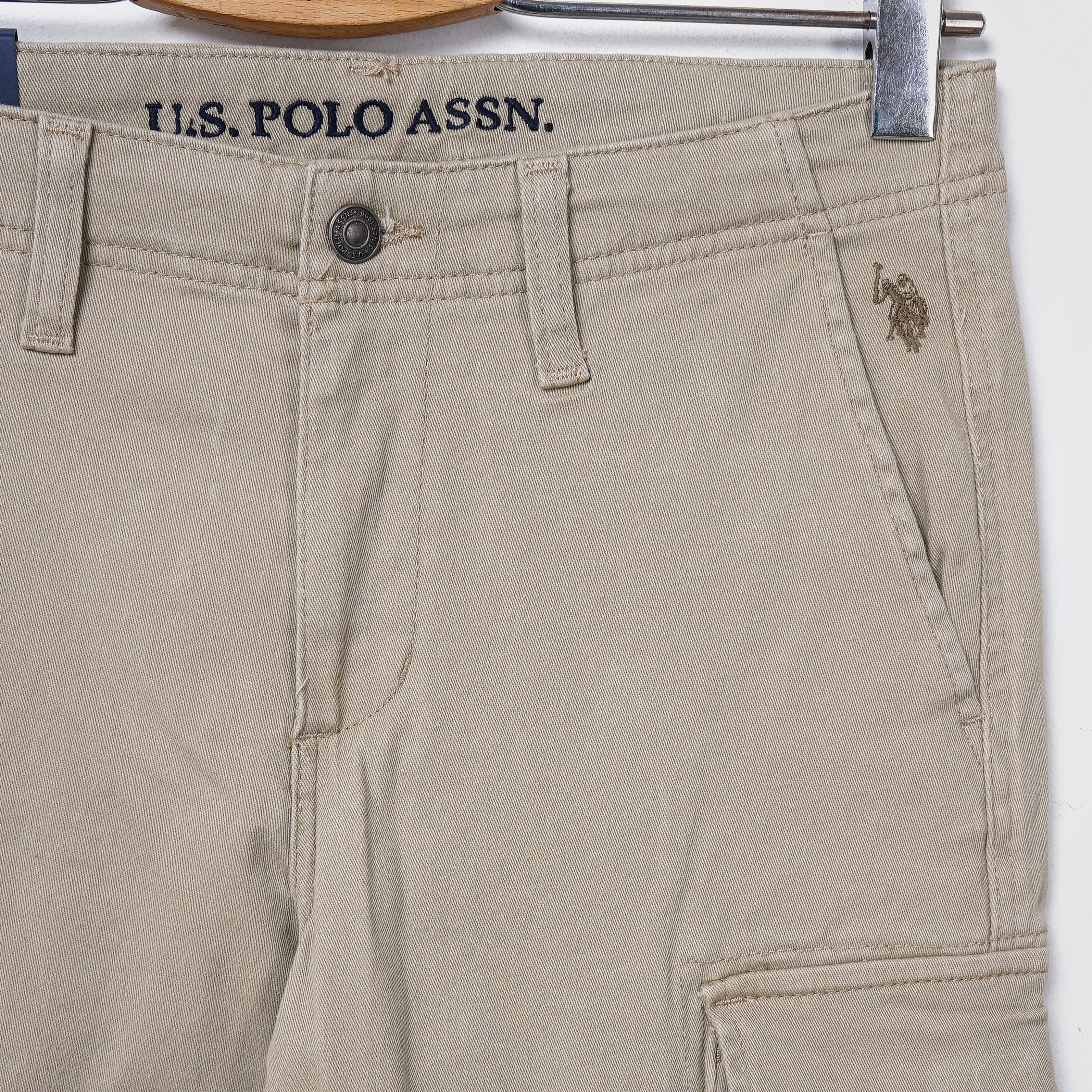 U.S.POLO ASSN. SLIM STRAIGHT CARGO PANTS - Marca Deals - U.S. POLO