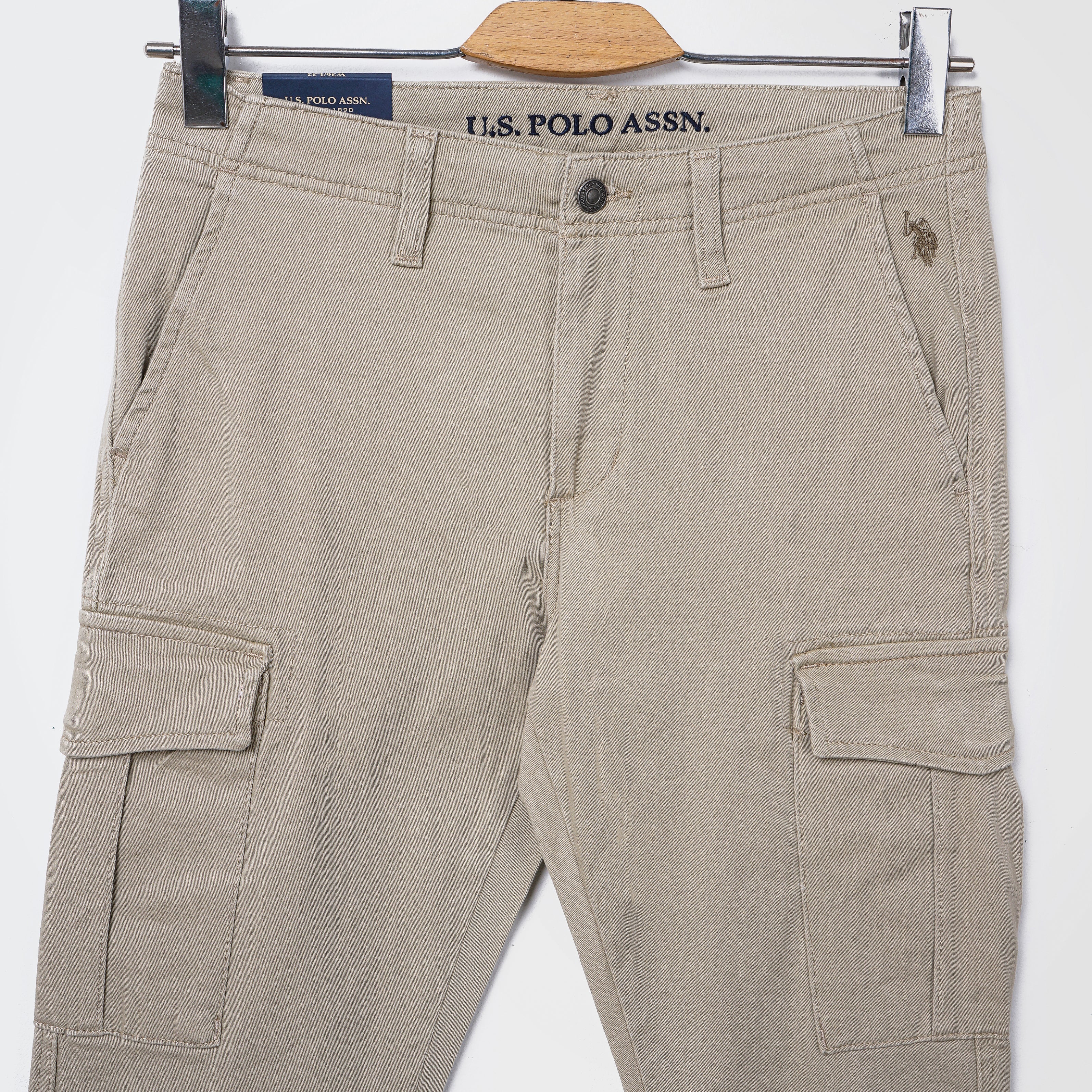 U.S.POLO ASSN. SLIM STRAIGHT CARGO PANTS - Marca Deals - U.S. POLO