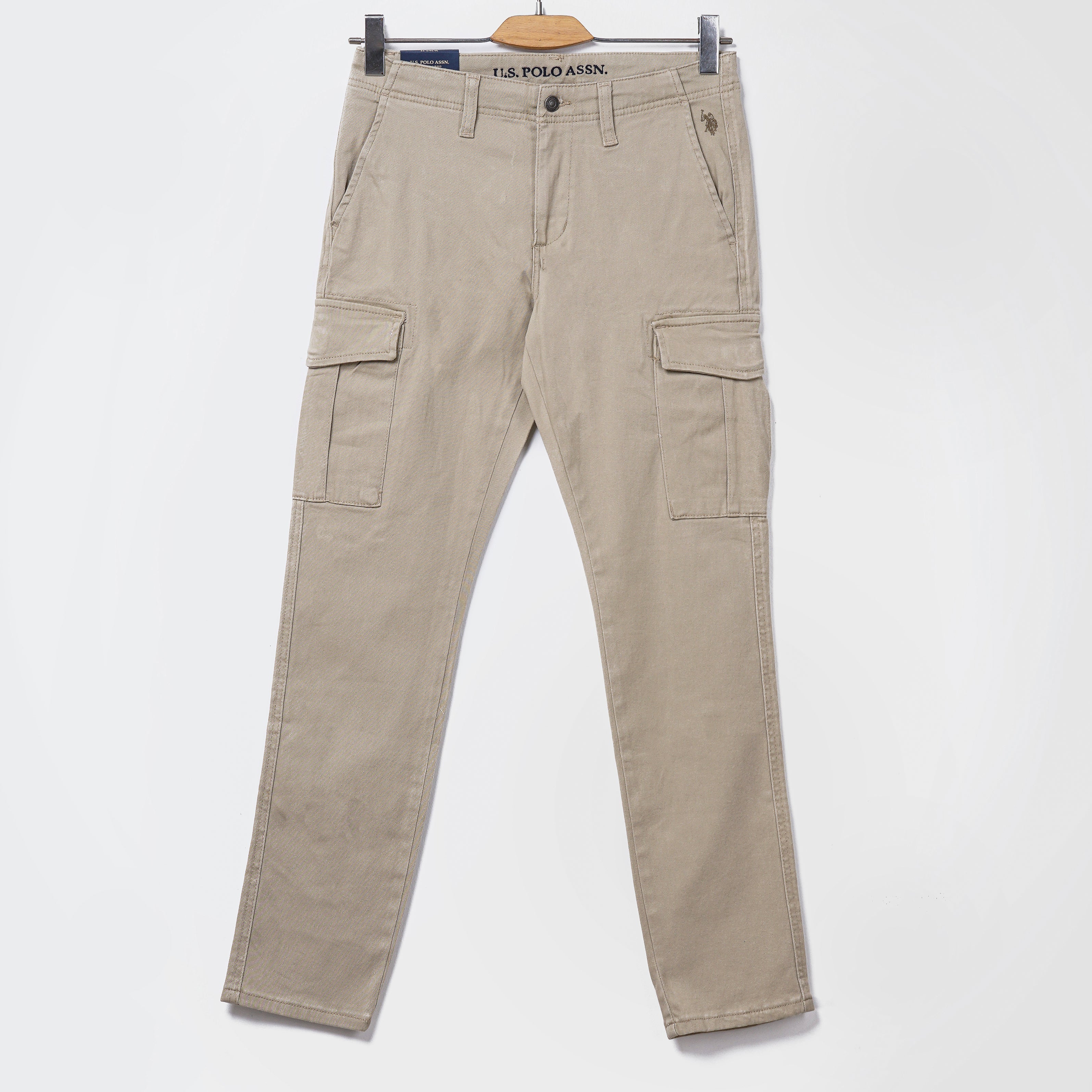 U.S.POLO ASSN. SLIM STRAIGHT CARGO PANTS - Marca Deals - U.S. POLO