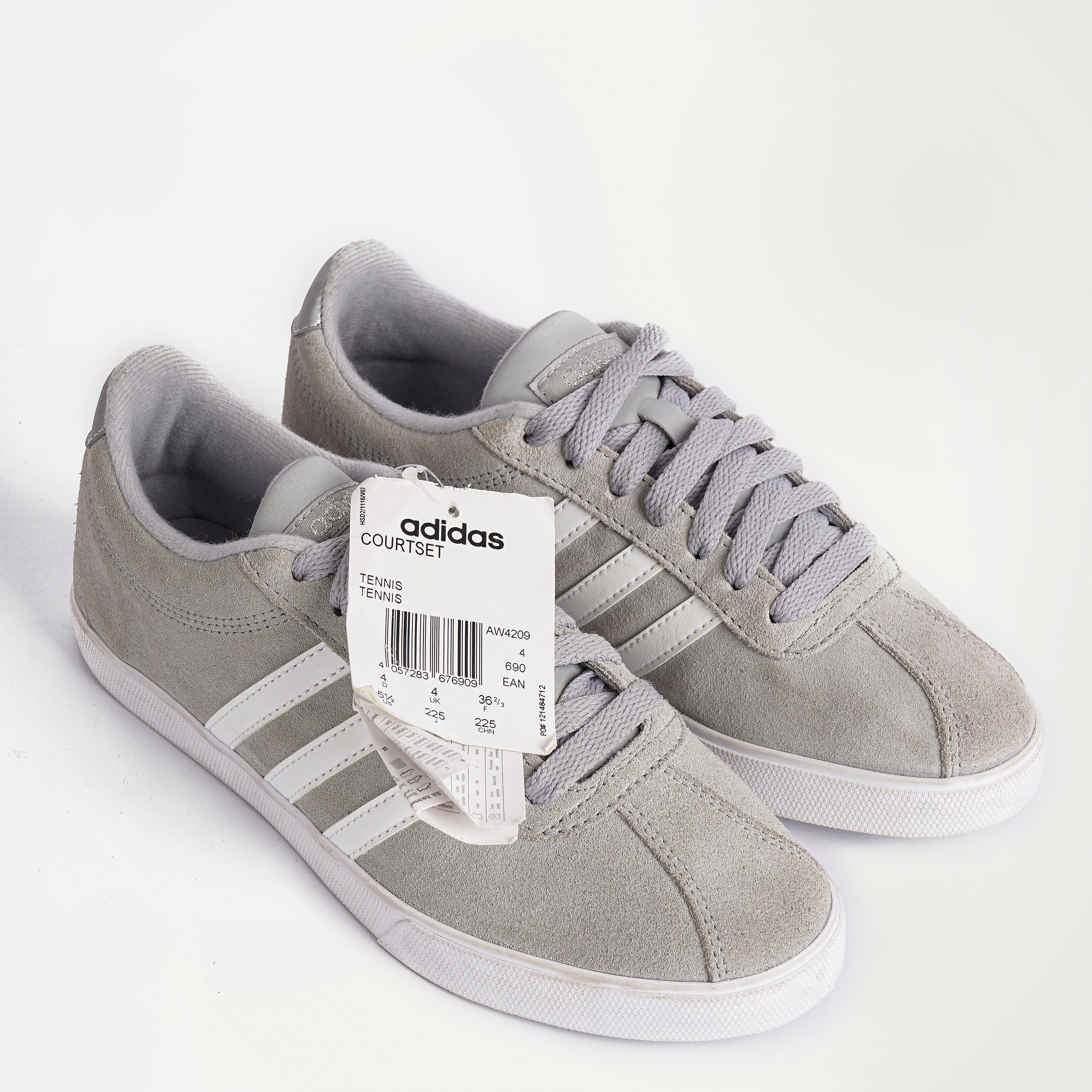Adidas VL Court 2.0 Women in Light Grey - Marca Deals - Adidas