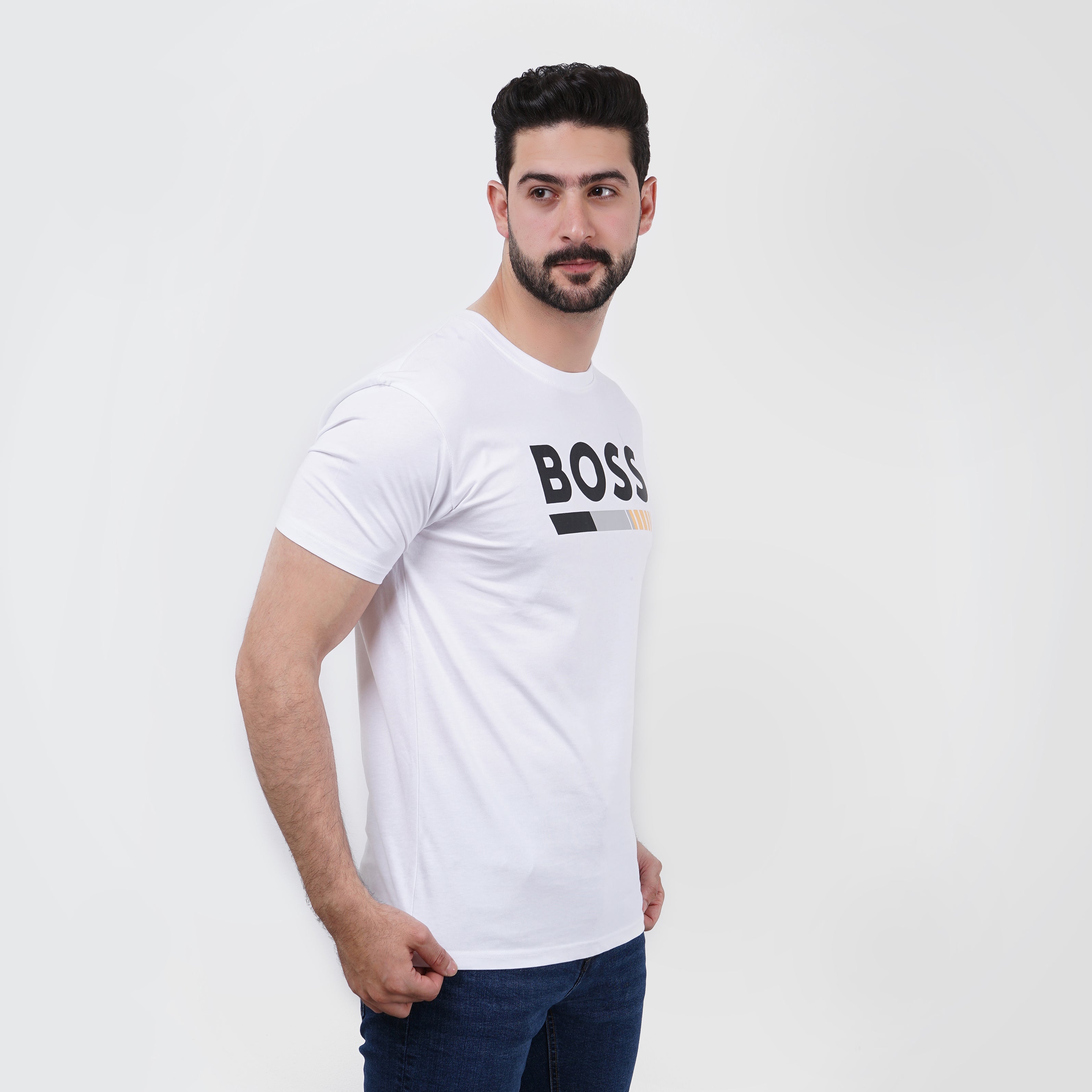 Boss Printed Round Tee - Marca Deals - Boss