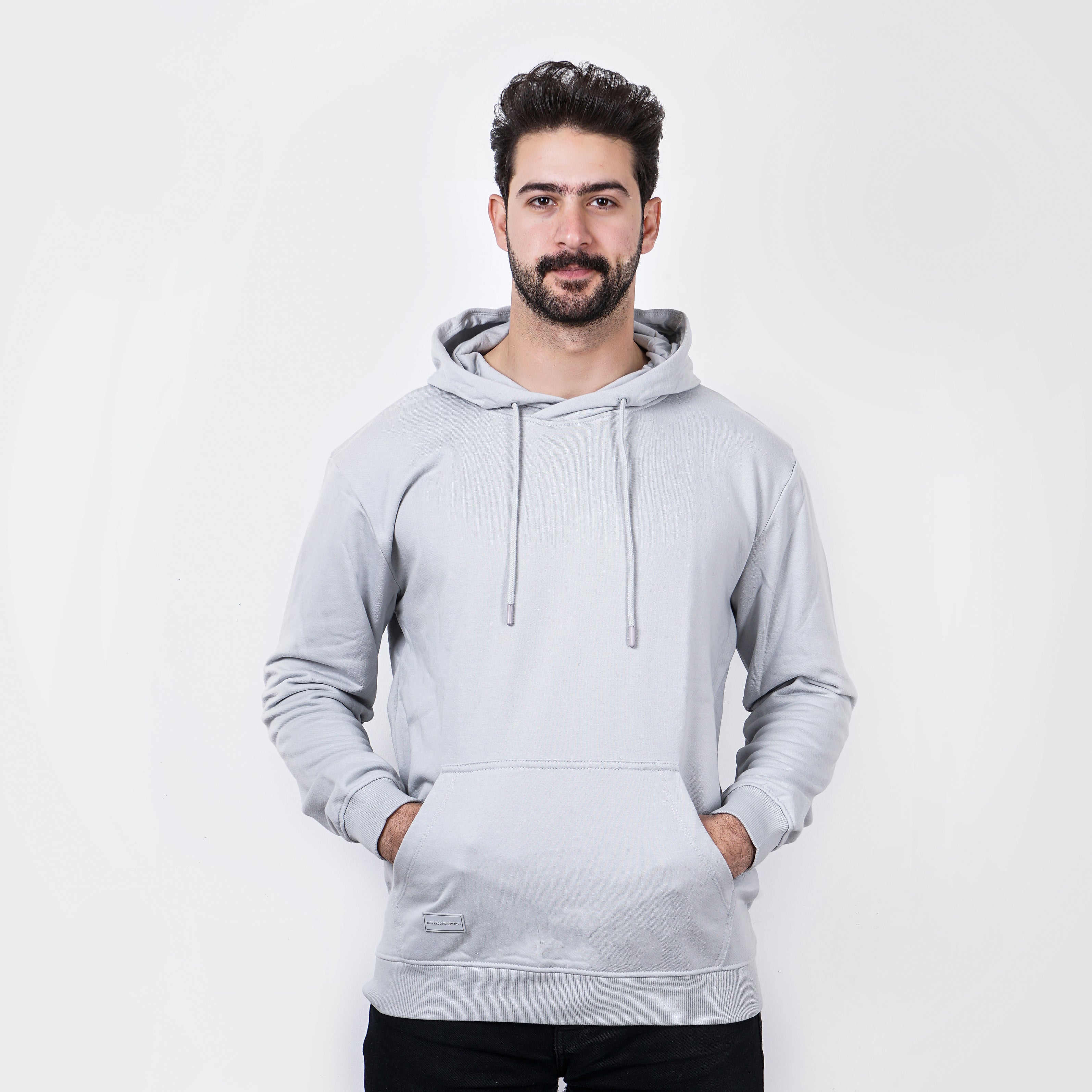 Defacto Basic Gray Hoodie - Marca Deals - Defacto