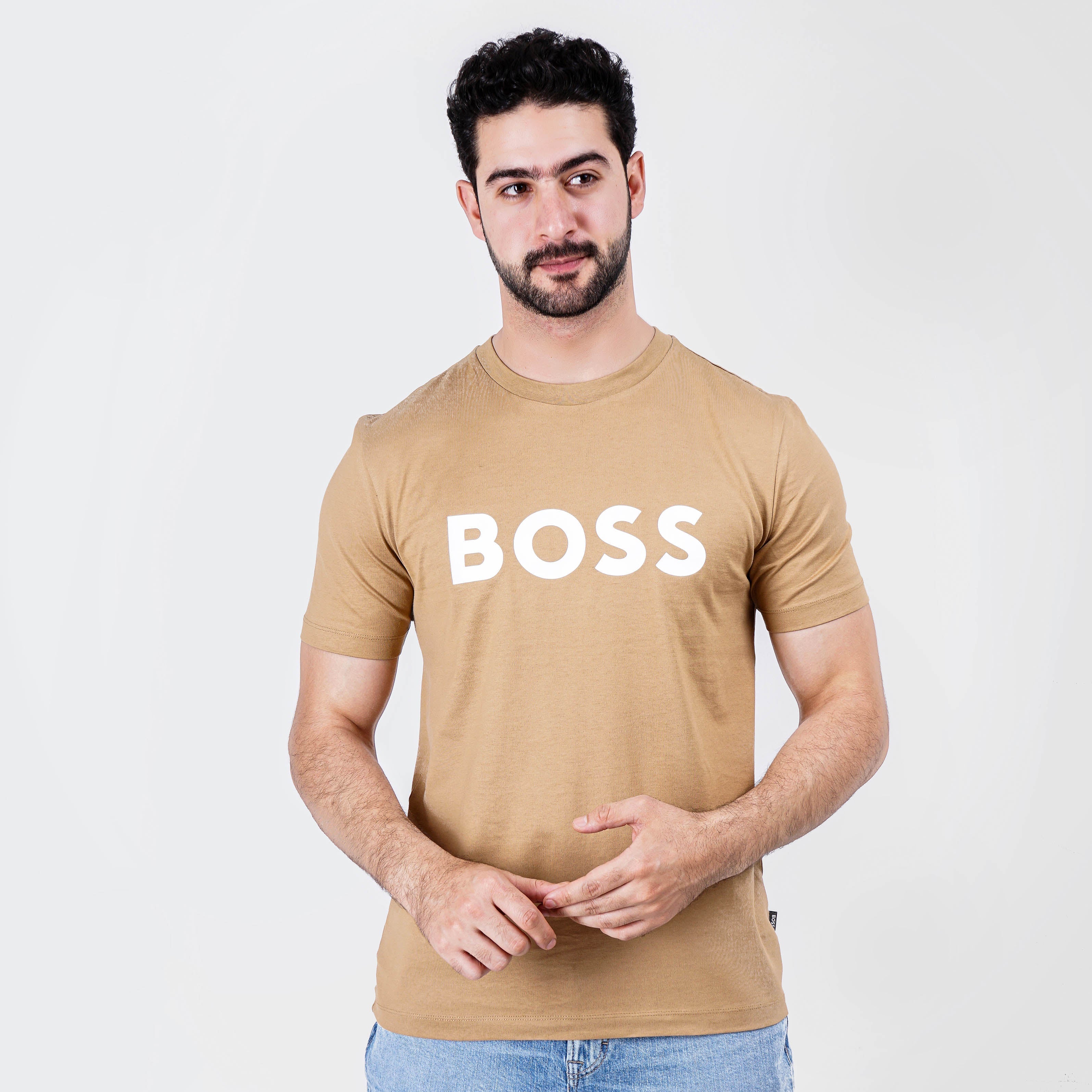 Original Boss Logo Printed Tee - Marca Deals - Boss