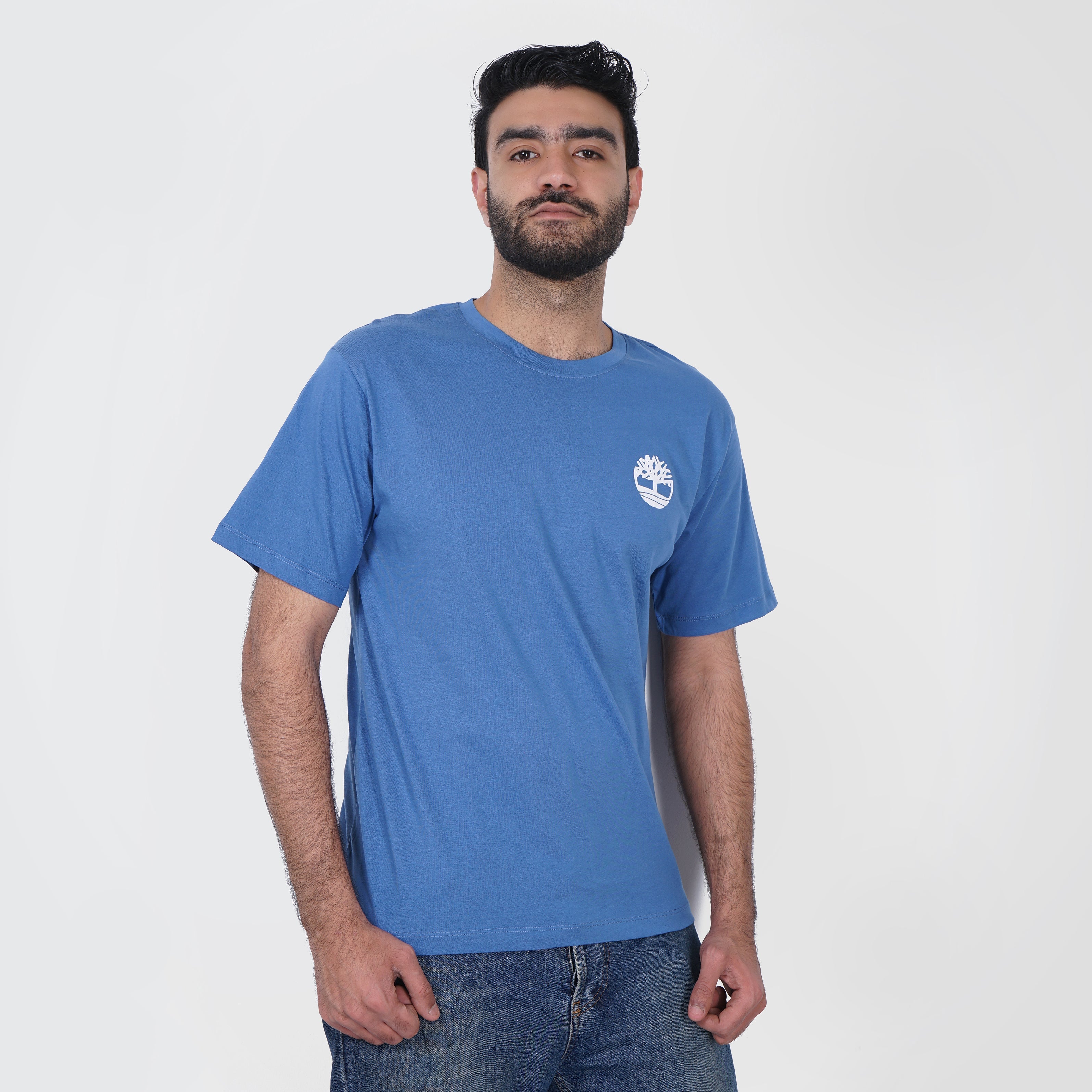 Timberland Printed Blue T-Shirt - Marca Deals - Timberland