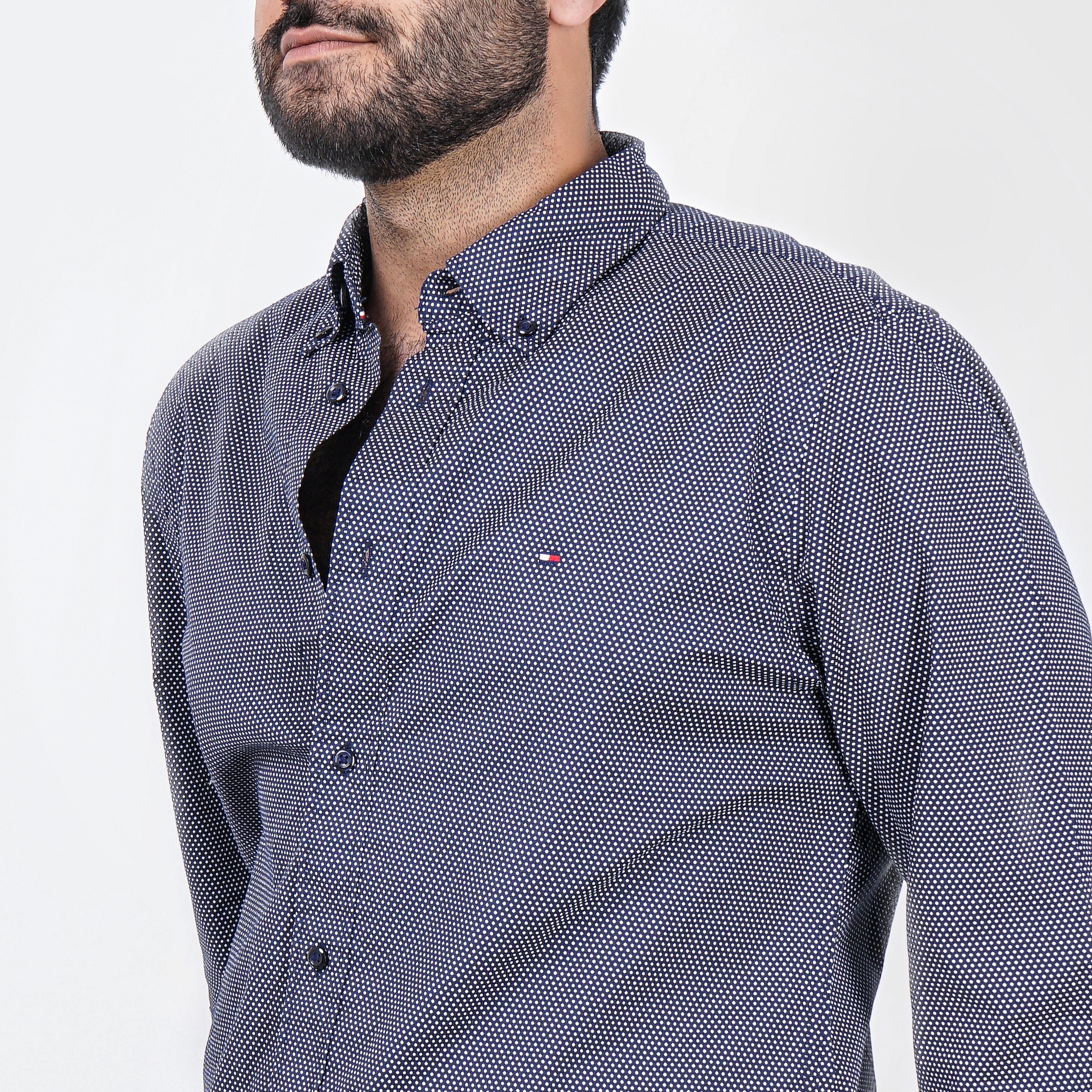 Tommy Hilfiger Dotted shirt (Regular Fit) - Marca Deals - Tommy Hilfiger